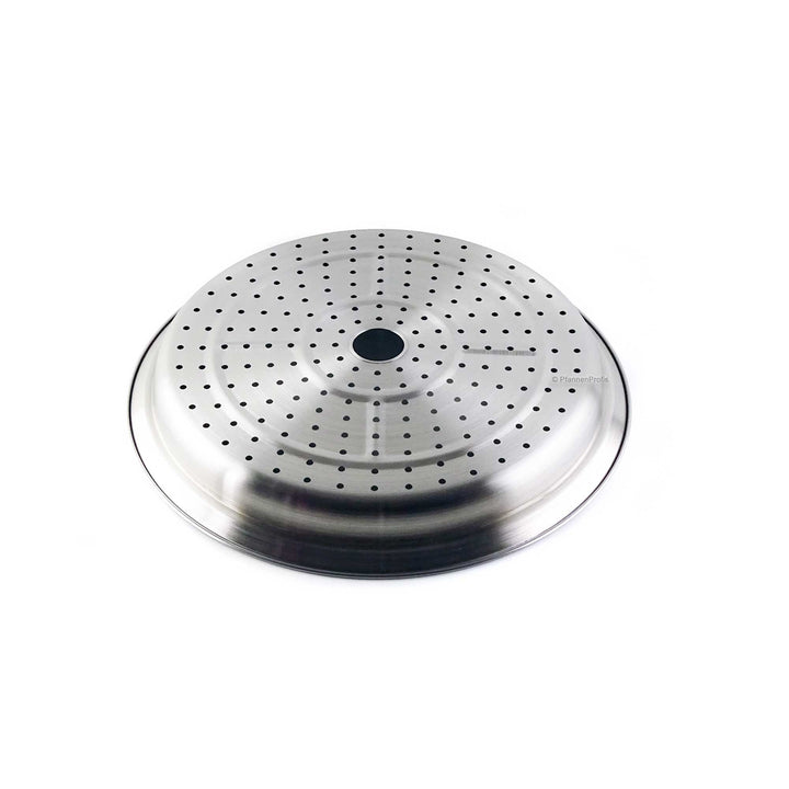 YOSHIKAWA Insert de cuisson à la vapeur en acier inoxydable pour wok 30 cm