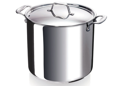 BEKA Gemüsetopf CHEF mit Deckel 28 cm Edelstahl Topf hoch 17 Liter Induktion