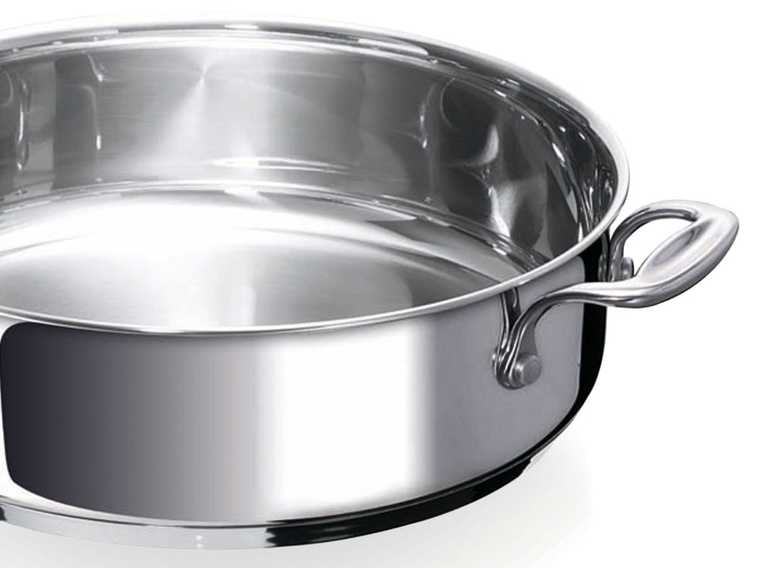 Sauteuse avec couvercle en inox 18/10 24cm Beka Chef