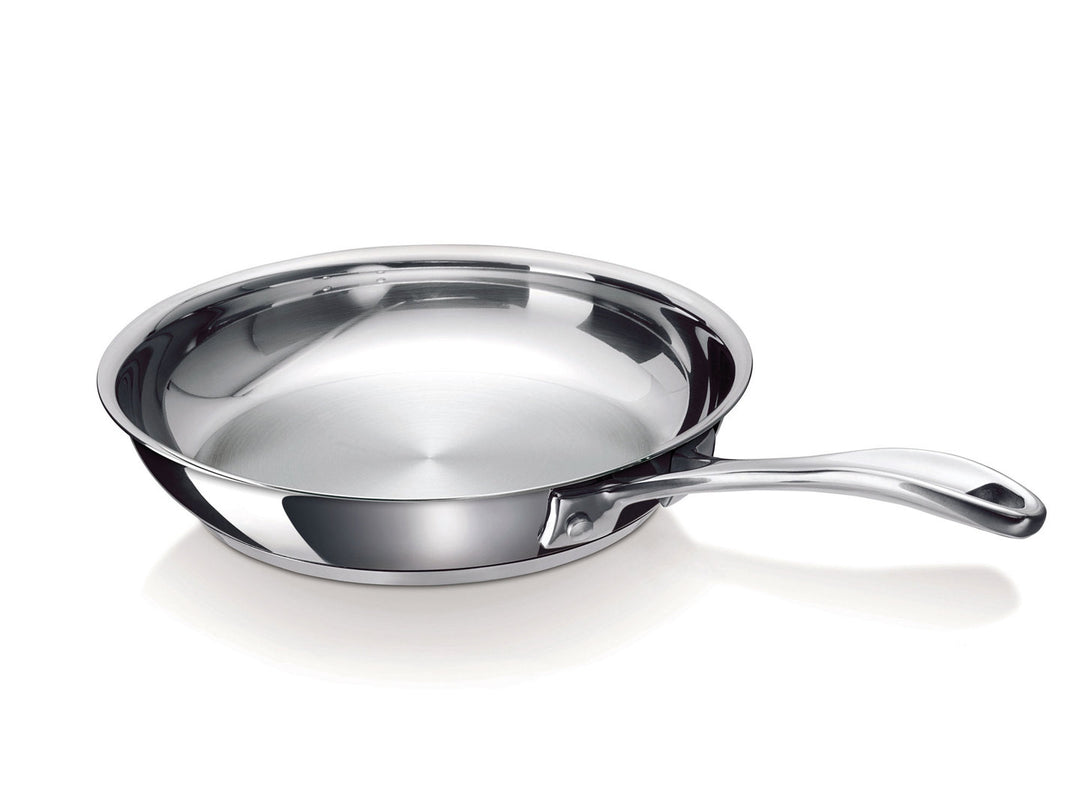 BEKA stainless steel frypan CHEF 24 cm uncoated induction