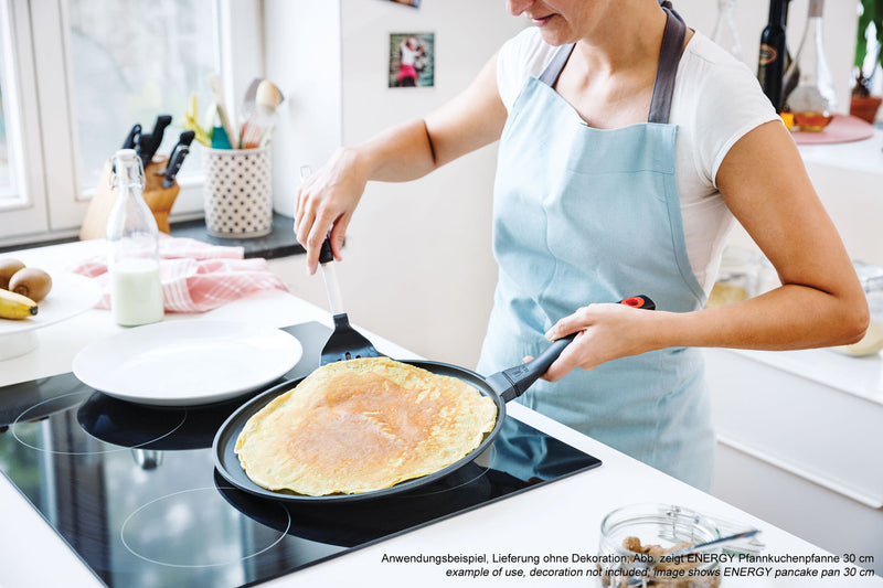 Heavy Gauge Crepe Pancake Pan Nonstick Frying Pan with Wooden Handle  Cooking Omelette Pan for Kitchen