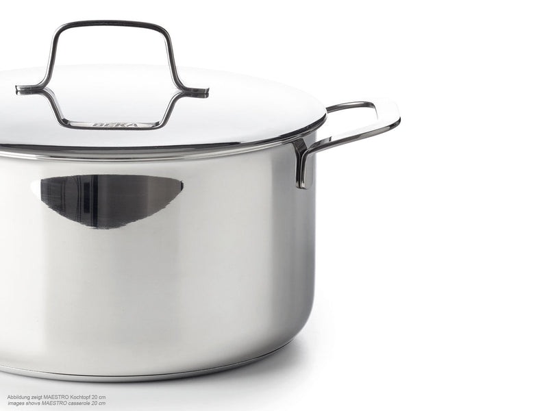 BEKA casserole CHEF 20 cm with lid stainless steel