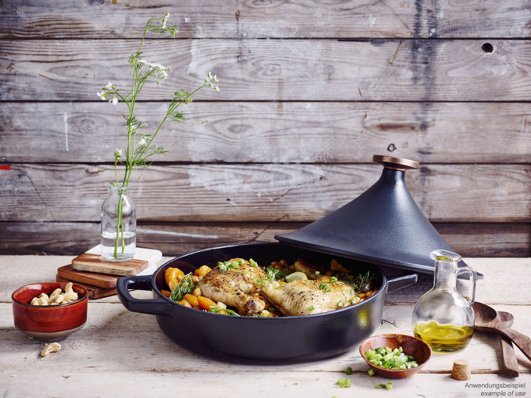 Tajine Gusseisen Pfanne Deckel – mit ofenfest