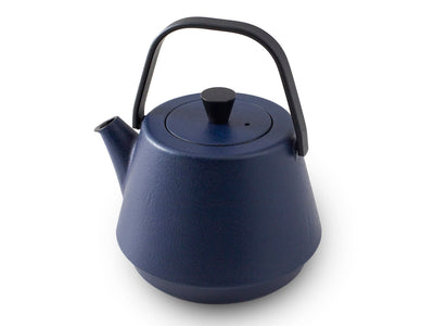 BEKA Gusseisen Teekanne SAGA 1,2 L INDIGO BLAU mit Teesieb