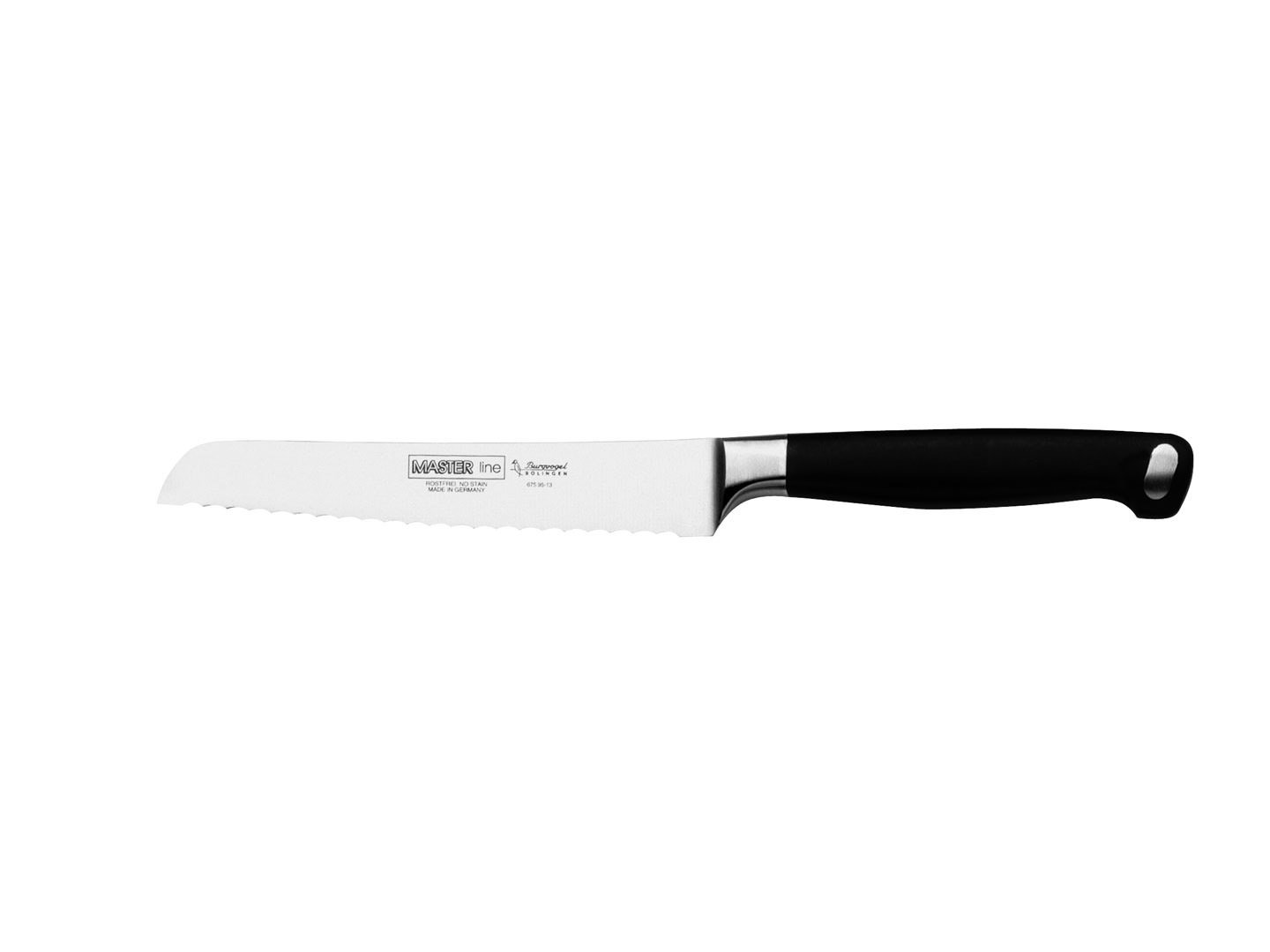 Marsvogel Solingen Set 6 Coltelli Da Cucina Spelucchini – Lama Dritta 7,6 Cm, Manico Rosso