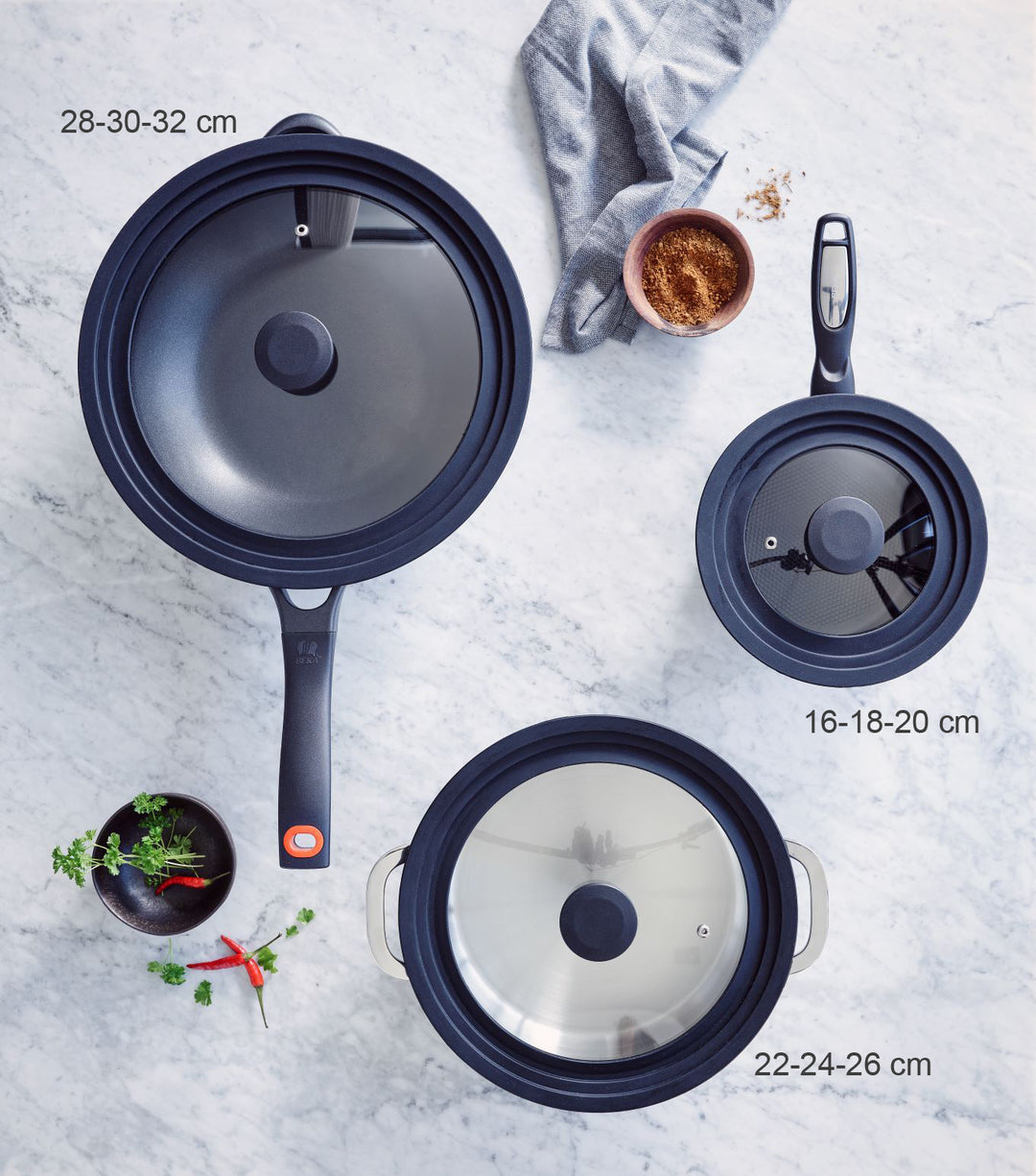 Couvercle de casserole universel en silicone pour wok,Couvercle de