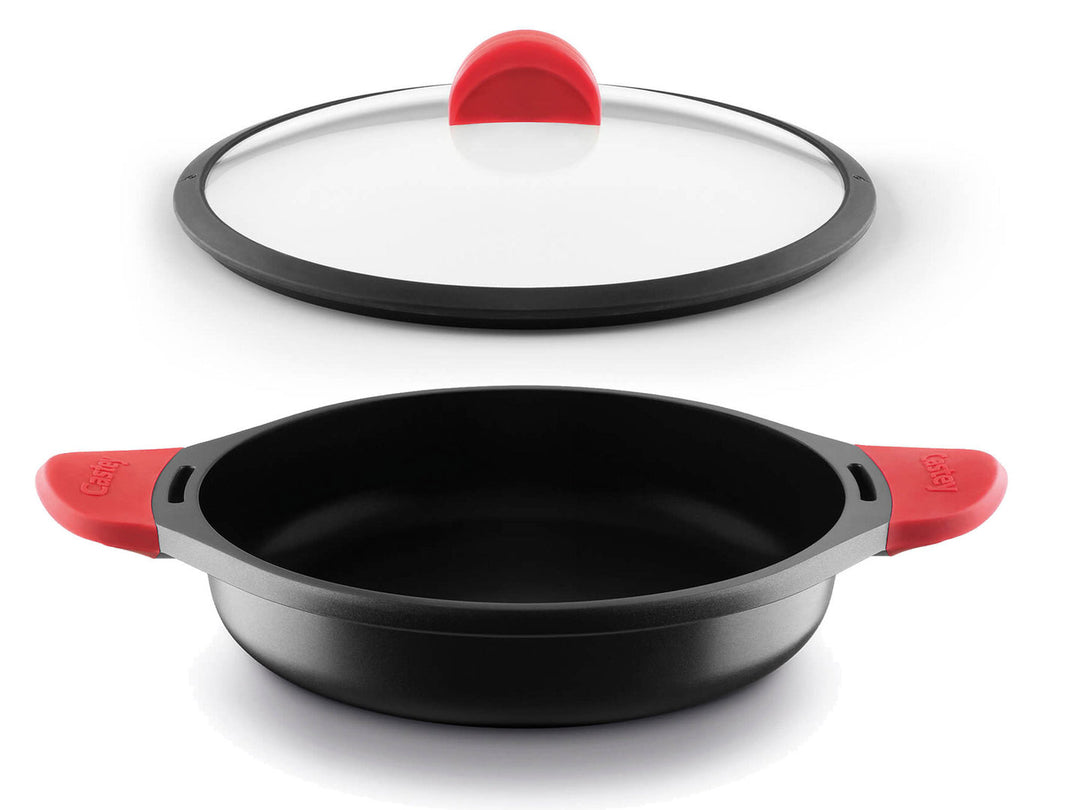 shallow casserole 28 cm nonstick silicone induction –