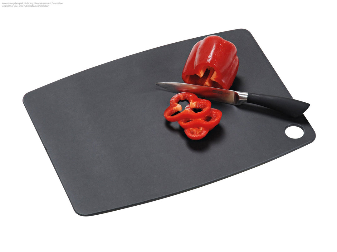 cutting board black paper fiber 37 cm dishwasher-safe –