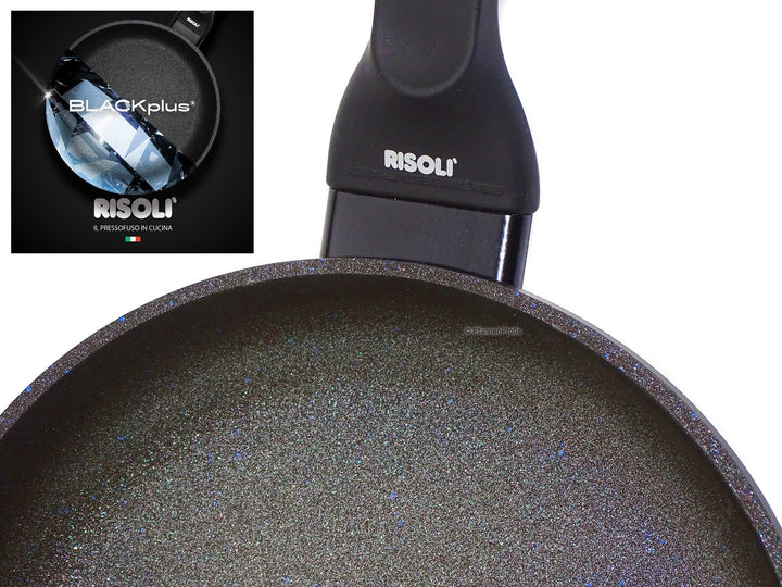 RISOLI Alu Guss Pfanne BLACKplus Induktion 20 cm