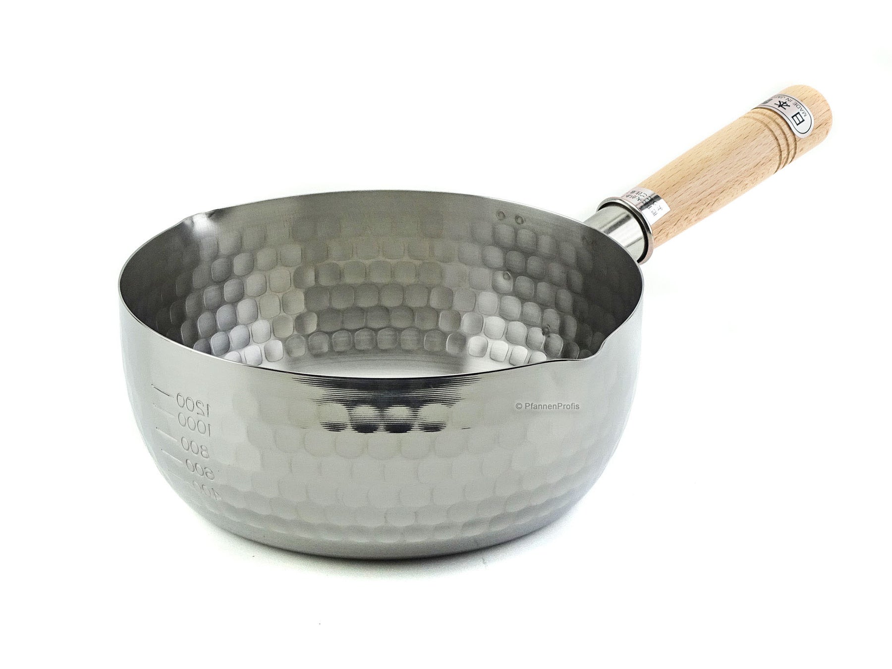 Yukihira Stainless Steel Flat Pan - Japanese-style Non-stick Soup