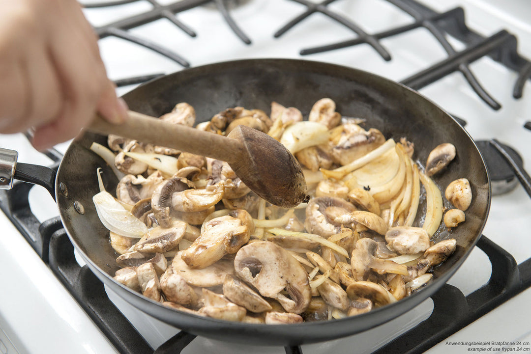 Poêle à frire en fer avec couvercles, poêle à omelette, poêle à