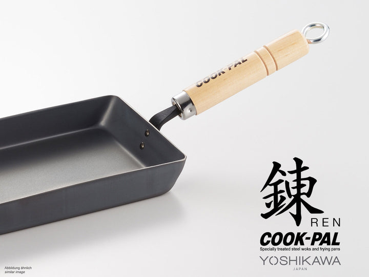YOSHIKAWA Tamagoyaki Eisenpfanne M japanische Omelettepfanne Carbonstahl