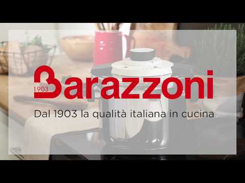 BARAZZONI pressure cooker FACILE DUAL SYSTEM stainless steel 22 cm 6 L
